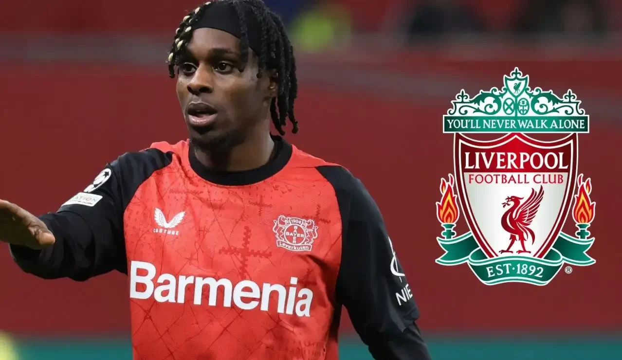 Jeremie Frimpong Bayer Leverkusen Liverpool temp