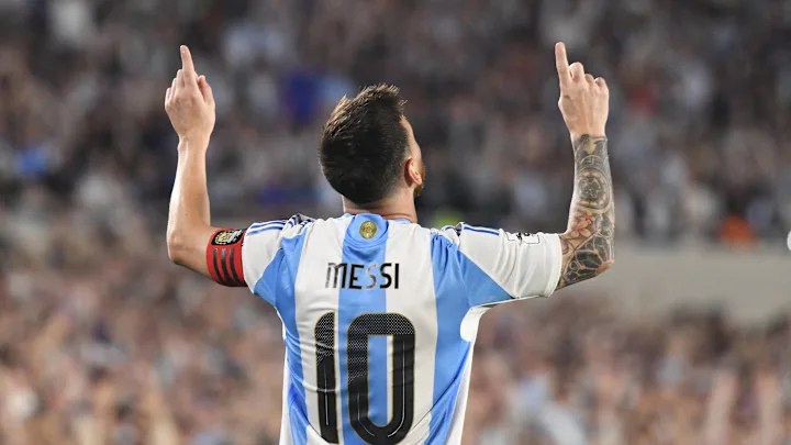 Lionel Messi argentina Sang Goat temp