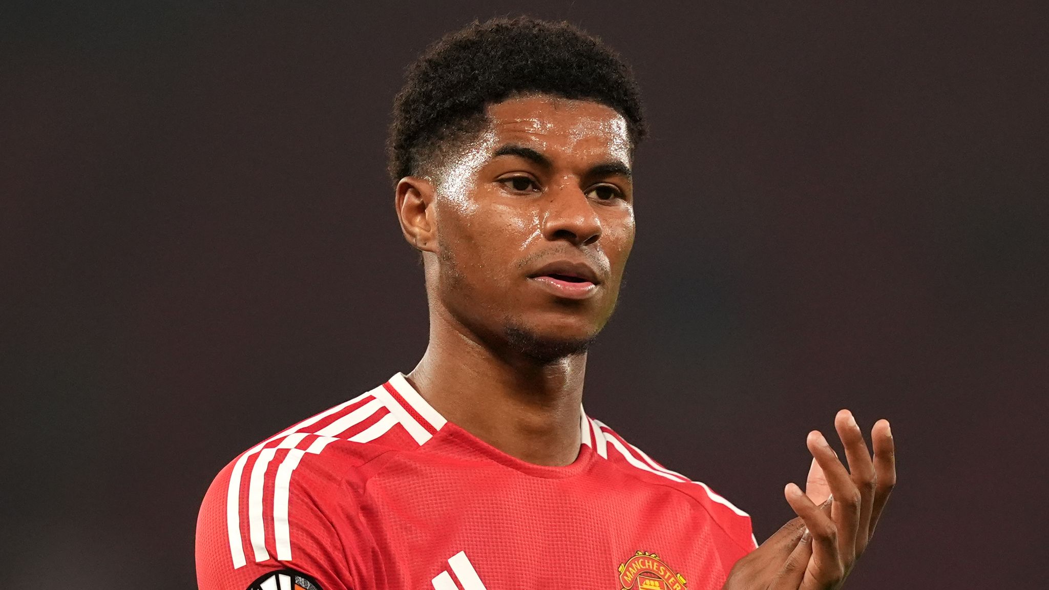 Rashford man united Satu Front Melawan Barcelona