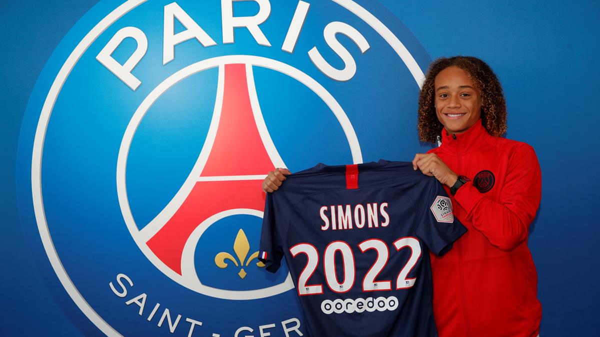 Xavi Simons psg temp
