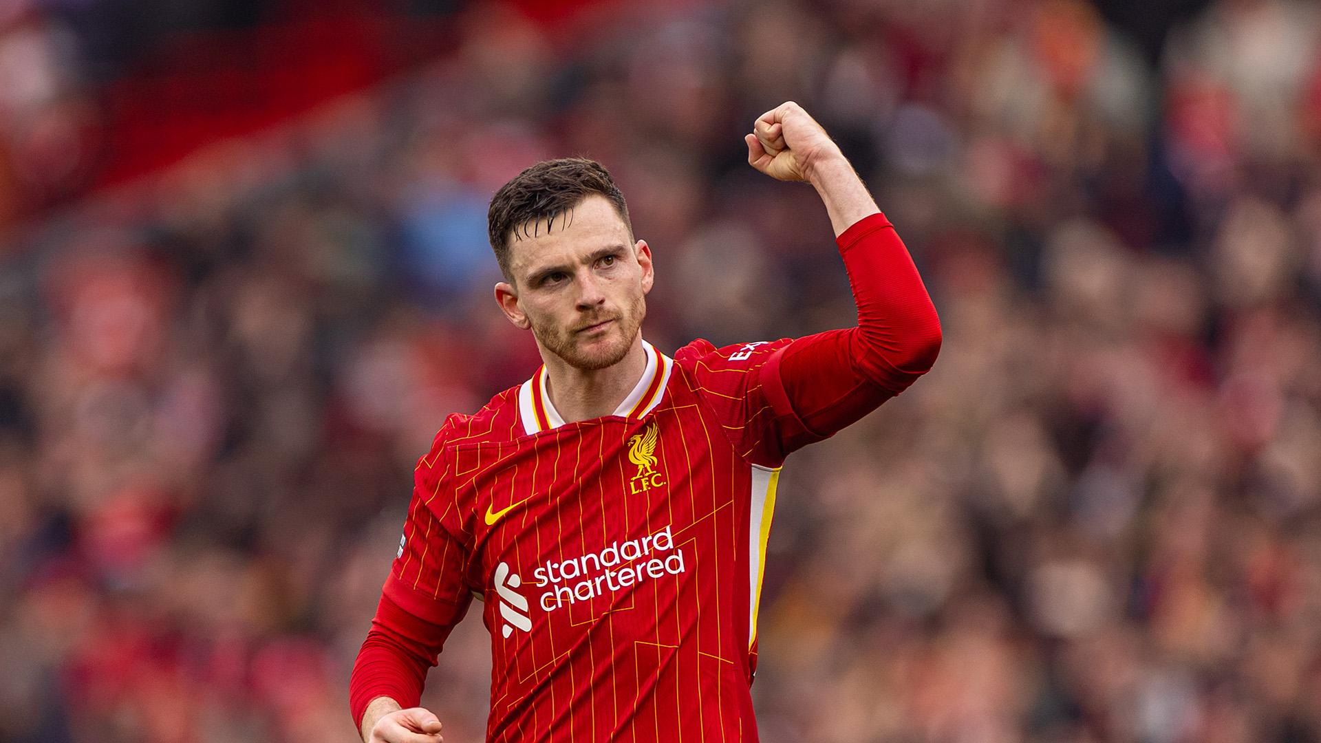 andy robertson dan Slot liverpool