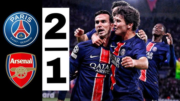 paris saint germain vs arsenal kalah 2-1 temp