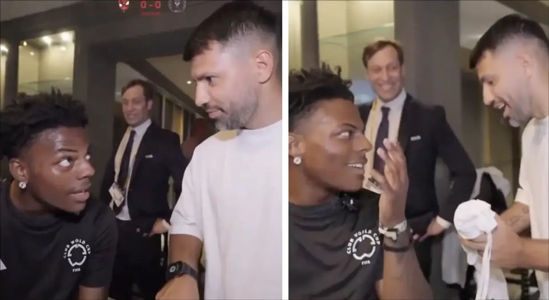 Sergio Aguero Pertukaran Canda dengan IShowSpeed temp